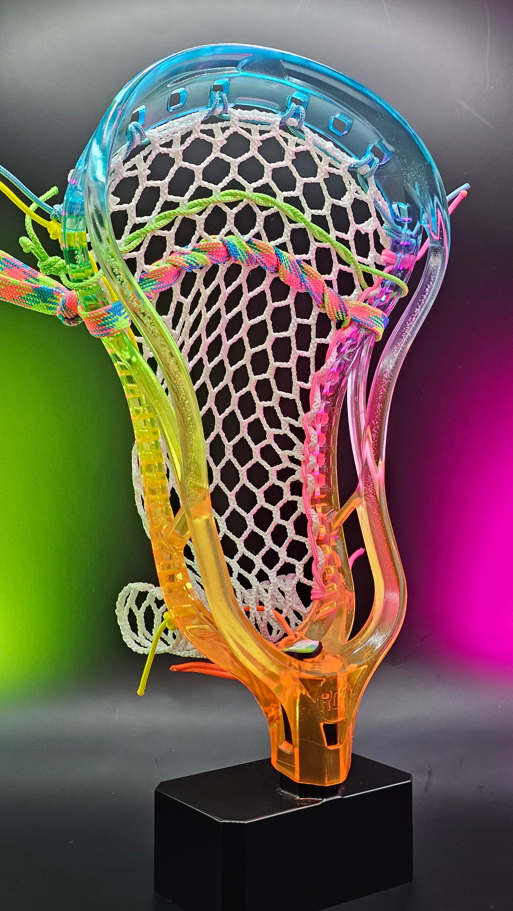 Custom Lacrosse Head – Dyed & Strung Your Way