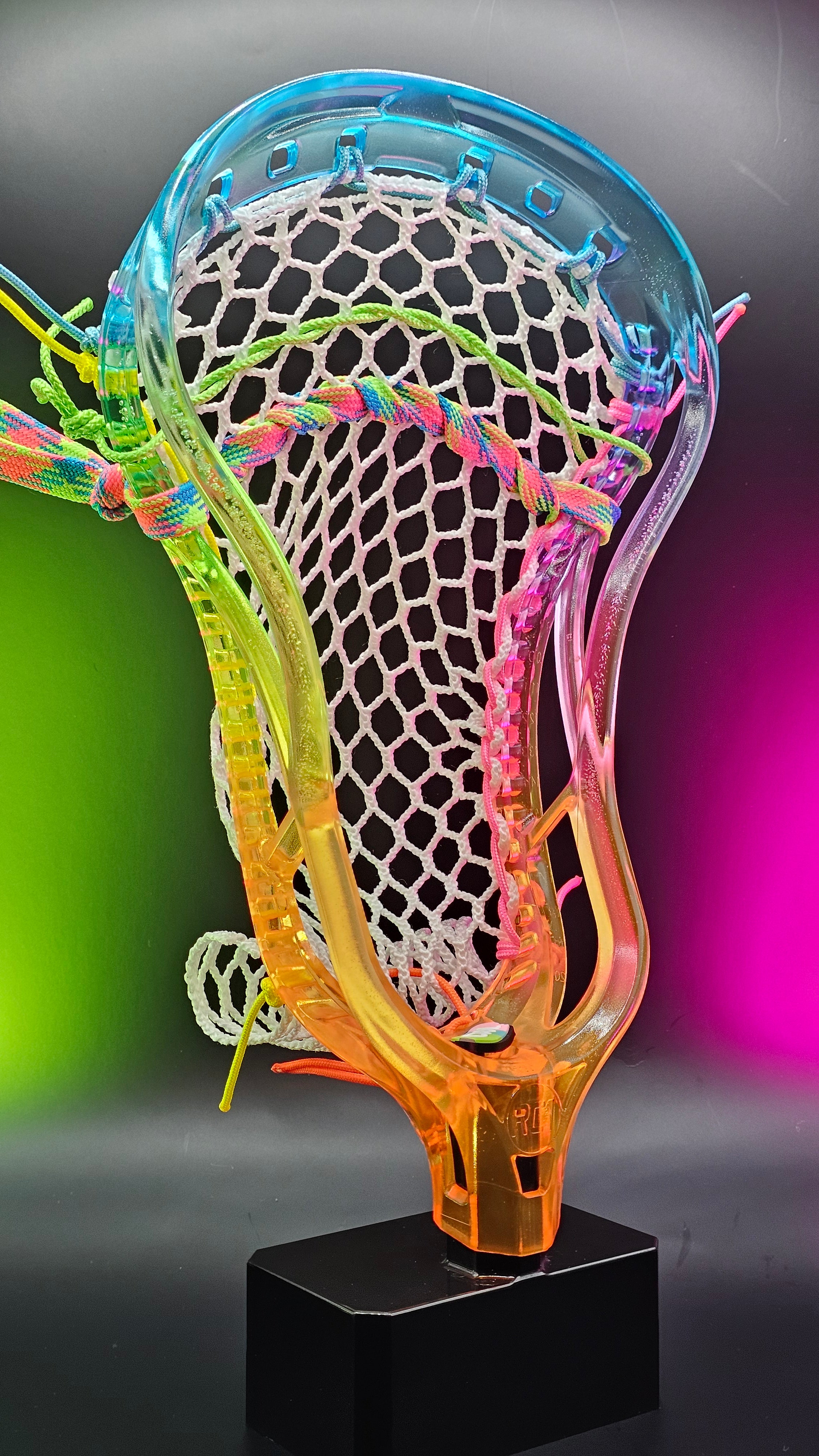 Custom Lacrosse Head – Dyed & Strung Your Way