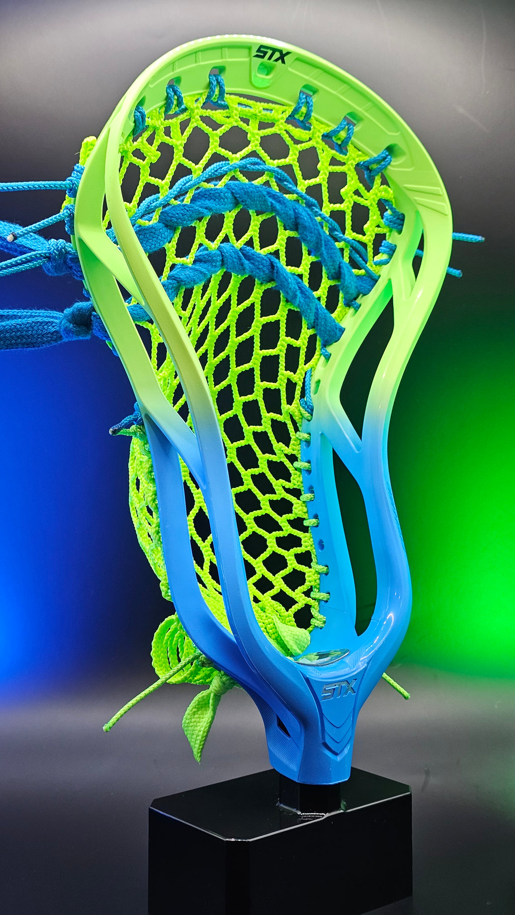Custom Lacrosse Head – Dyed & Strung Your Way