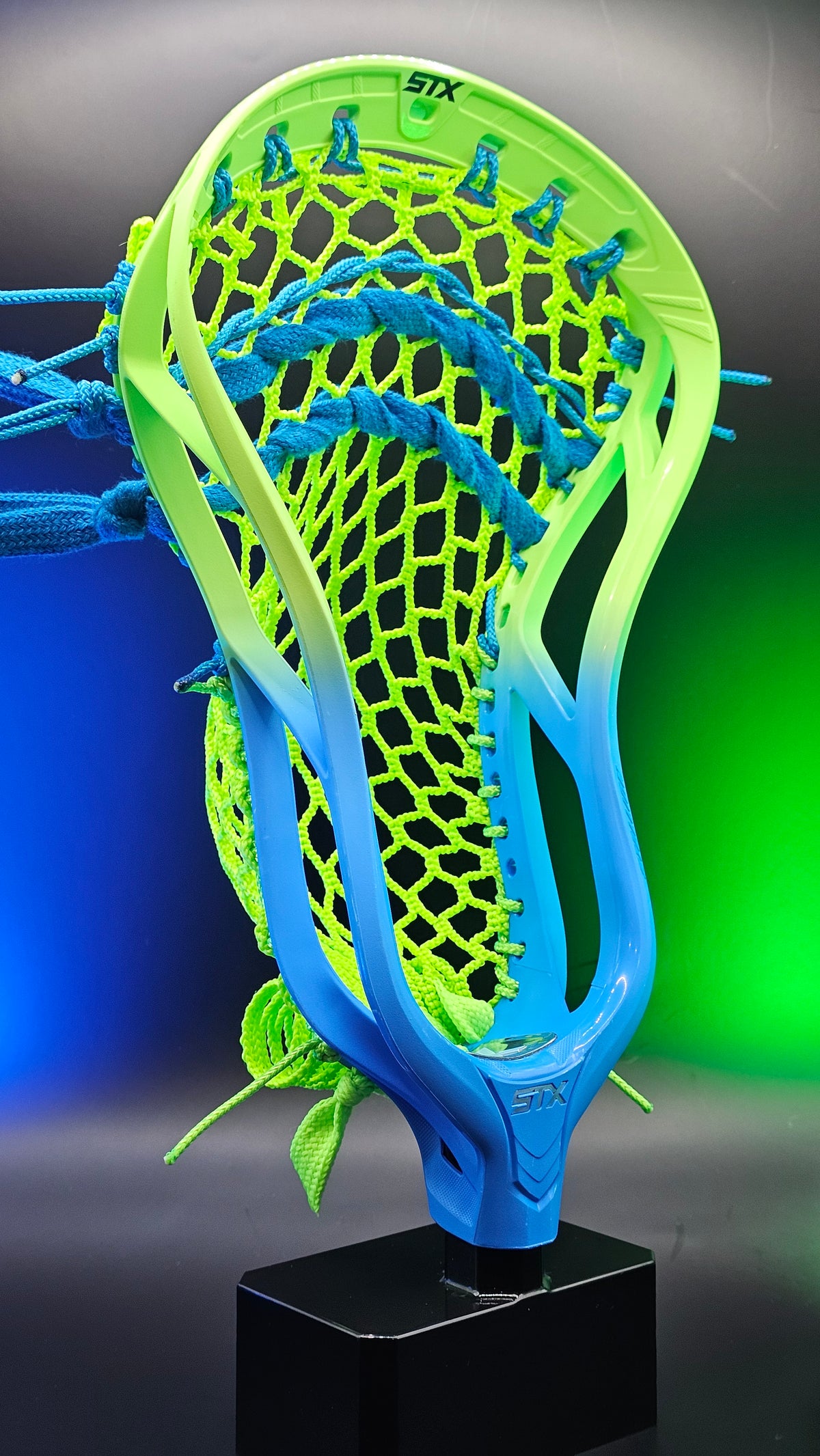 Custom Lacrosse Head – Dyed & Strung Your Way